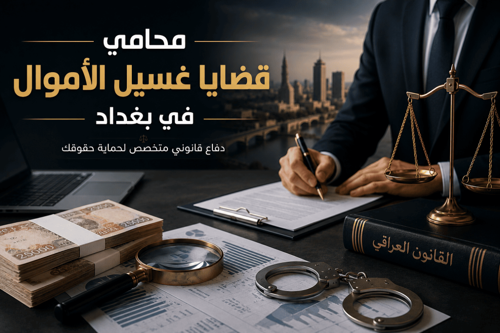 محامي قضايا غسيل الأموال في العراق