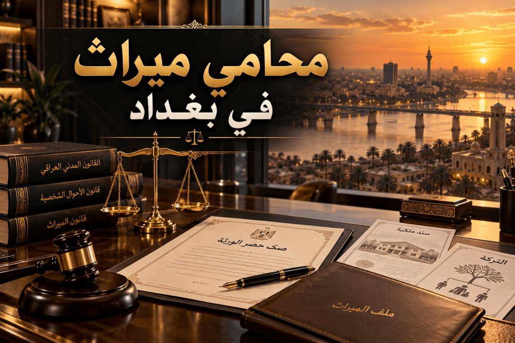 محامي ميراث في بغداد | حل مشاكل الميراث