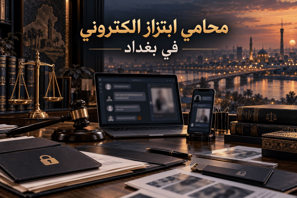 محامي ابتزاز الكتروني في بغداد