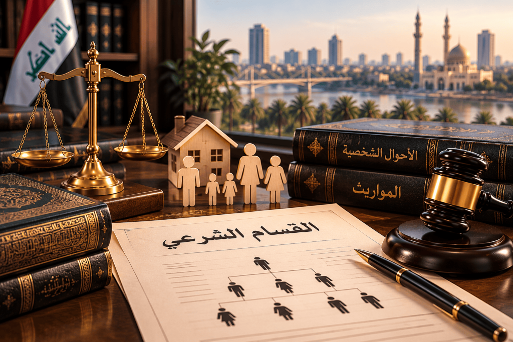 ما هو القسام الشرعي ولماذا تحتاجه محامي ميراث في بغداد ؟