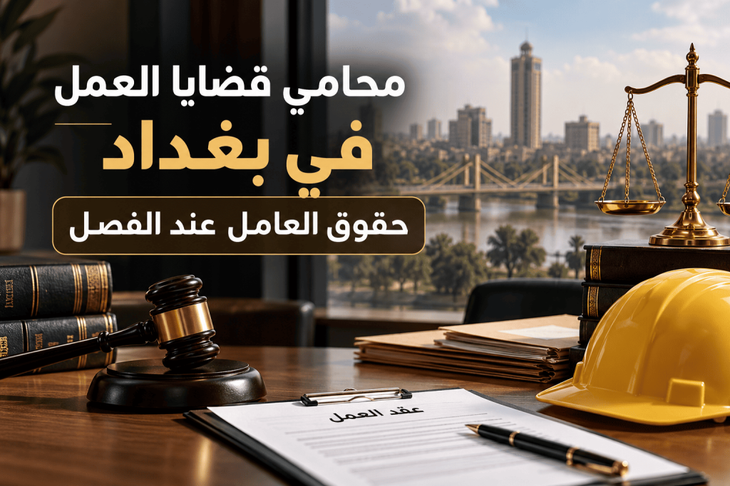 محامي قضايا العمل في بغداد حقوق العامل عند الفصل